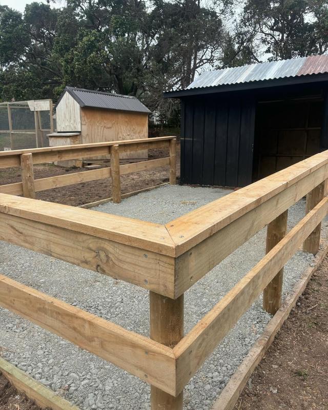 Rural fencing job in Rodney by Elite Lifestyle Services