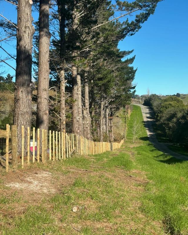 Rural fencing job in Rodney by Elite Lifestyle Services