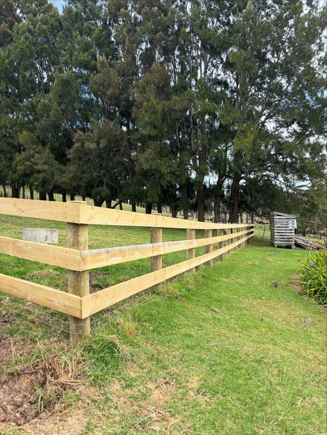 Rural fencing job in Rodney by Elite Lifestyle Services